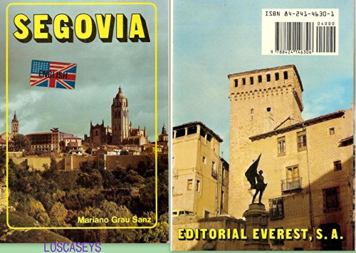 Stock image for Segovia Spain Tourist Book Illustrated English Version for sale by HPB-Emerald