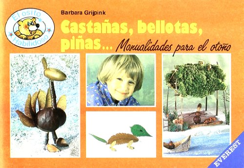 Castañas, Bellotas, Piñas- : Manualidades para el Otoño