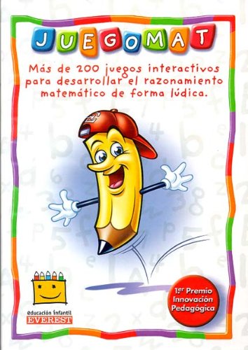 9788424174200: Juegomat. (CD-ROM Windows): Ms de 200 juegos interactivos para desarrollar el razonamiento matemtico de forma ldica. - 9788424174200