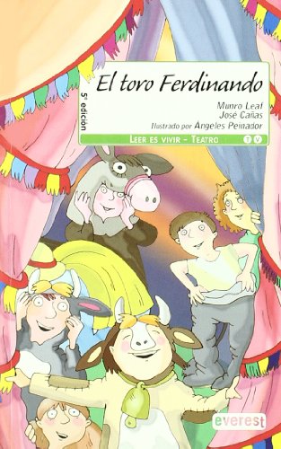 9788424177195: El toro Ferdinando (Leer es vivir / Teatro)