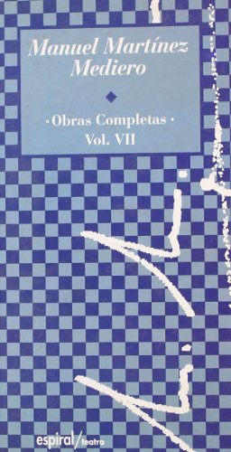 Beispielbild fr Obras completas (1995-1998). Vol. VII zum Verkauf von AG Library