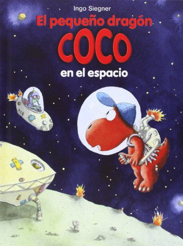 Imagen de archivo de El pequeo dragn Coco en el espacio a la venta por Revaluation Books