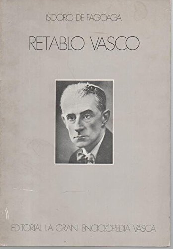 Beispielbild fr Retablo vasco zum Verkauf von LibroUsado | TikBooks