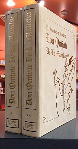 Stock image for El Ingenioso Hidalgo Don Quijote De La Mancha: Two Volume Set for sale by Llibreria Sant Jordi Collector