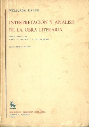 9788424900069: Interpretacin y Anlisis de la Obra Literaria