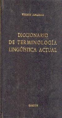 Diccionario de Terminologia Linguistica Actual