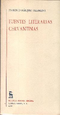 Beispielbild fr Fuentes Literarias Cervantinas zum Verkauf von Better World Books