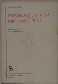 Beispielbild fr Introduccin a la psicolingstica / Versin espaola de Javier Morales Belda zum Verkauf von Librera Miguel Miranda