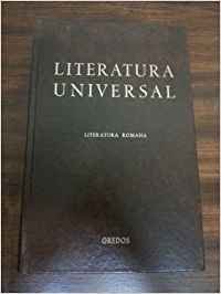 9788424910006: Literatura romana (literatura universal; t. III)