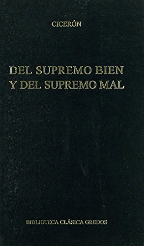 Stock image for Del Supremo Bien y del Supremo Mal (Bcg 101) for sale by OM Books