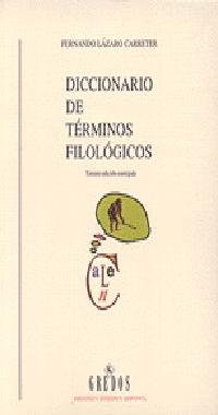 Imagen de archivo de Diccionario de Trminos Filolgicos a la venta por Better World Books Ltd