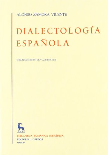 9788424911157: Dialectologia Espaola / Spanish dialectology