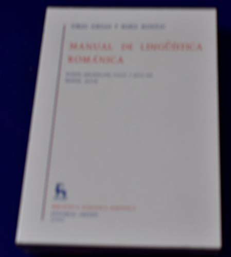 Imagen de archivo de Manual de Lingstica Romnica a la venta por Hamelyn