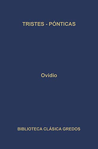 165. Tristes. PÃ³nticas (Spanish Edition) (9788424914851) by Ovidio