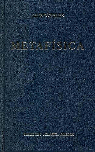 Metafisica / Metaphysics (Spanish Edition) - Aristotle