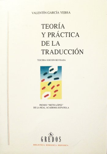 Beispielbild fr Teoria y practica de la traduccion, Vol. 2 (Biblioteca Romanica Hispanica) (Spanish Edition) zum Verkauf von HPB-Red