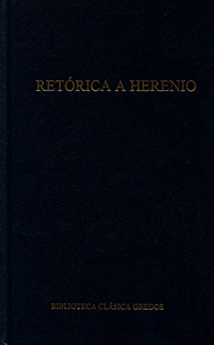 Retorica a herenio (Spanish Edition) (9788424918750) by CicerÃ³n, Marco Tulio