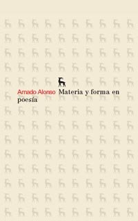 9788424921040: Materia y forma en poesa (VARIOS GREDOS)