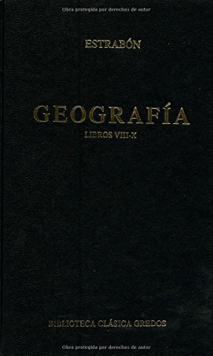 Stock image for Geografia/Geography: Libros VIII - X (Spanish Edition) for sale by Iridium_Books