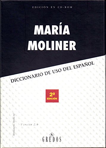 Stock image for Diccionario De Uso Del Espanol (CD-ROMoliner Ruiz, Mara for sale by Iridium_Books