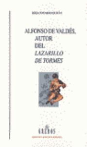 Stock image for Alfonso de Valdes, autor del Lazarillo de Tormes for sale by Vrtigo Libros
