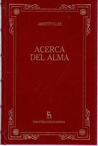 Acerca del alma (9788424924973) by AristÃ³teles