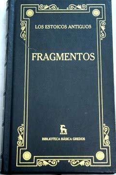 9788424925918: Los estoicos antiguos Fragmentos