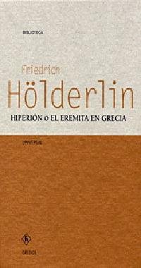 9788424926939: Hiperion o el eremita en grecia: 020 (VARIOS GREDOS)