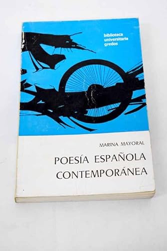 Imagen de archivo de Poesia espaola contemporanea.analisis de textos a la venta por Better World Books Ltd