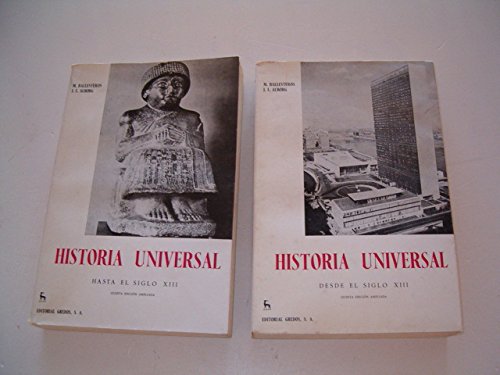 Imagen de archivo de Historia universal desde el siglo XIII a la venta por LibroUsado | TikBooks