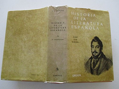 Imagen de archivo de Historia literatura española vol. 4 : El Romanticismo a la venta por Better World Books