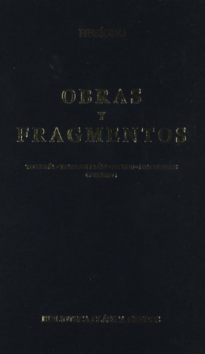 9788424935177: Obras y fragmentos (Biblioteca Clasica Gredos) (Spanish Edition)