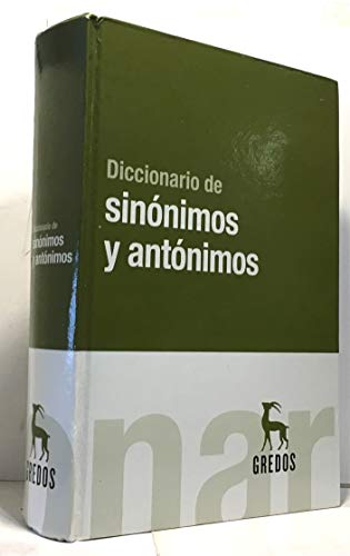 Diccionario de sinónimos y antónimos - Moliner, María