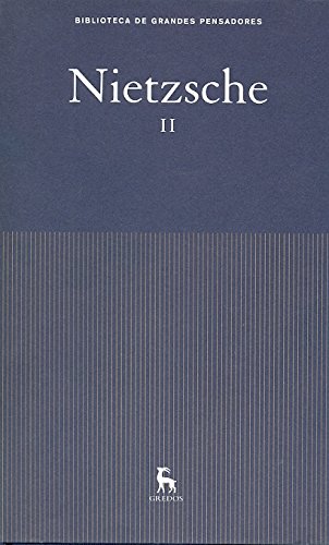 Imagen de archivo de Obras Nietzsche II (Spanish Edition) Nietzsche, Friedrich a la venta por Iridium_Books