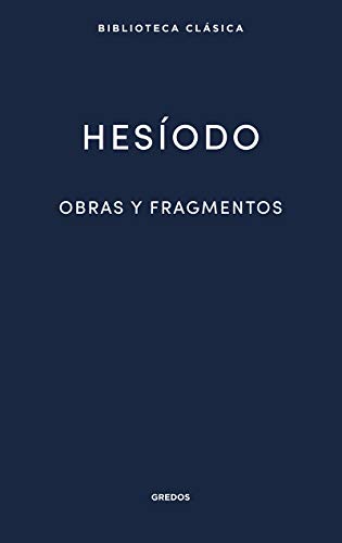 Beispielbild fr Obras y Fragmentos de Hesiodo zum Verkauf von Agapea Libros