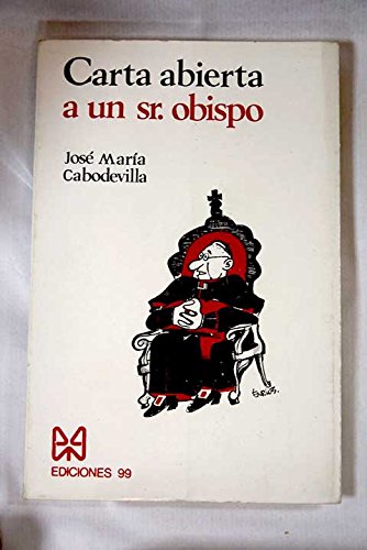 Stock image for CARTA ABIERTA A UN SR. OBISPO for sale by Librera Gonzalez Sabio
