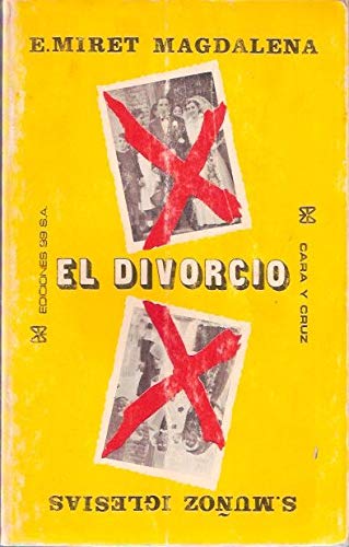 Stock image for EL DIVORCIO CRUZ: NO AL DIVORCIO for sale by LIBRERA COCHERAS-COLISEO
