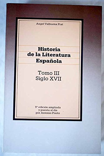 9788425210716: Historia de la literatura espaola