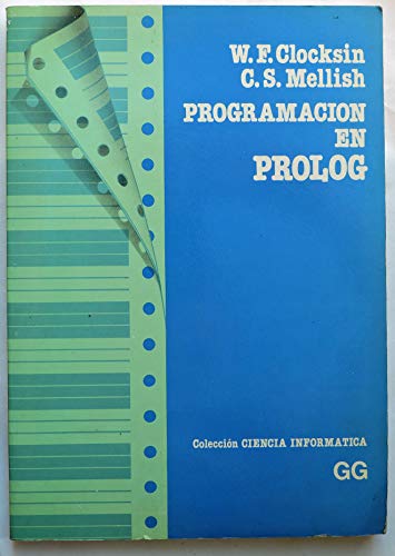 Beispielbild fr Programacion en prolog zum Verkauf von Ammareal