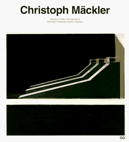 Beispielbild fr Christoph Mackler (Current Architecture Catalogues) zum Verkauf von Books From California