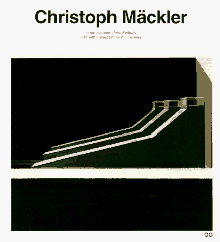 Stock image for Christoph Mackler (Current Architecture Catalogues) for sale by Books From California