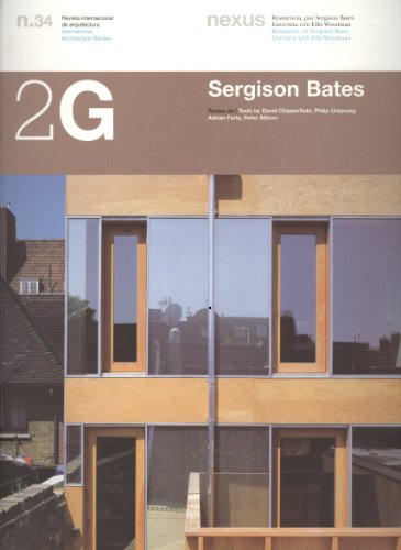 Imagen de archivo de 2g N.34 Sergision Bates (2G: International Architecture Review Series) (Engli. a la venta por Iridium_Books