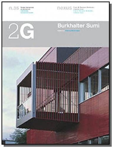 2G N.35 Burkhalter Sumi: Obra reciente (Spanish and English Edition) (9788425220272) by Unknown