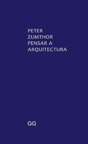 Beispielbild fr Pensar a arquitectura (Portugiesisch) [Gebundene Ausgabe] von Peter Zumthor A construo  a arte de formar um todo com sentido a partir de muitas partes. Os edifcios so testemunhos da capacidade humana de construir coisas concretas. O verdadeiro ncleo de qualquer tarefa arquitectnica encontra-se, no meu entender, no acto de construir.  aqui, onde os materiais concretos so reunidos e erigidos, que a arquitectura imaginada se torna parte do mundo real zum Verkauf von BUCHSERVICE / ANTIQUARIAT Lars Lutzer