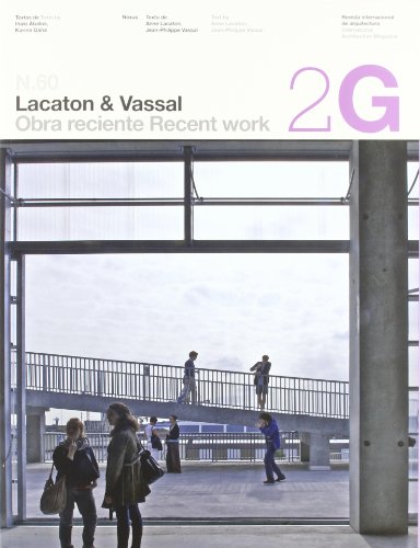 Stock image for 2G N.60 Lacaton & Vassal (2G International Architecture Magazine) (2G Books) . for sale by Iridium_Books