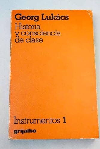 9788425305504: Historia y consciencia de clase