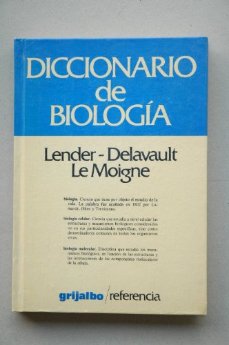 9788425313721: Diccionario de biologia