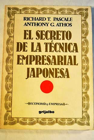 Stock image for El secreto de la tcnica empresarial japonesa for sale by Librera Prez Galds