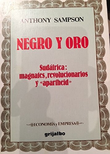 Negro y Oro (Spanish Edition) (9788425319778) by [???]