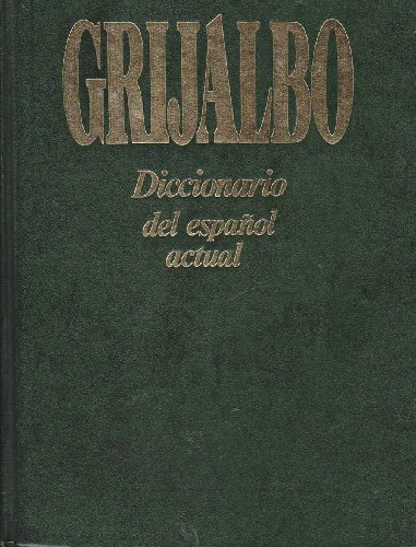 Imagen de archivo de Grijalbo: Diccionario del espanol actual (Spanish Edition) a la venta por WorldofBooks